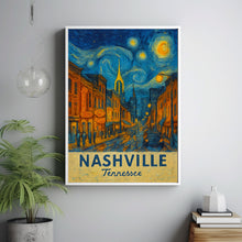 Nashville Travel Print Wall Art, Nashville - Tennessee City Print, Nashville Travel Gift, Nashville City Poster, Wall Art, Wall Art