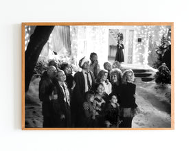 National Lampoon Movie Poster, Christmas Vacation Black and White Photo, Printable Christmas Wall Art, Shitters Full Print, Digital Download 1630219543