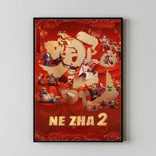 Ne Zha 2 2025 Poster Art Print Movie Posters TV Posters Gift for Movie lovers 1