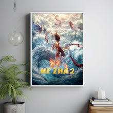 Ne Zha 2 2025 Poster Art Print Movie Posters TV Posters Gift for Movie lovers 2