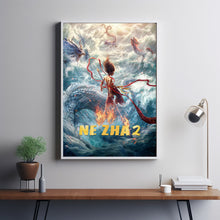 Ne Zha 2 2025 Poster Art Print Movie Posters TV Posters Gift for Movie lovers 2