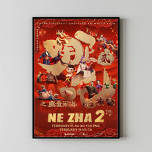 Ne Zha 2 2025 Poster Art Print Movie Posters TV Posters Gift for Movie lovers 6