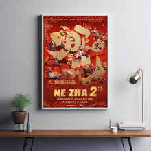 Ne Zha 2 2025 Poster Art Print Movie Posters TV Posters Gift for Movie lovers 6