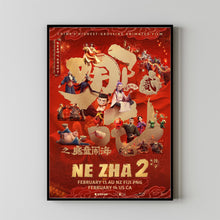 Ne Zha 2 2025 Poster Art Print Movie Posters TV Posters Gift for Movie lovers 8