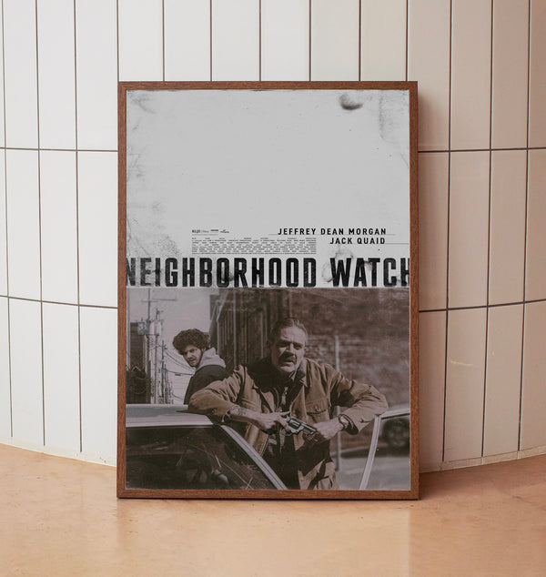 Neighborhood Watch 2025 Poster Art Print Movie Posters Gift for Movie lovers 2