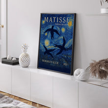 Neutral And Blue Shades MATISSE Inspired Print 1 - The Cut Out's Papier Découpés, Berggruen & Cie Print, Art Exhibition, Scandinavian Style