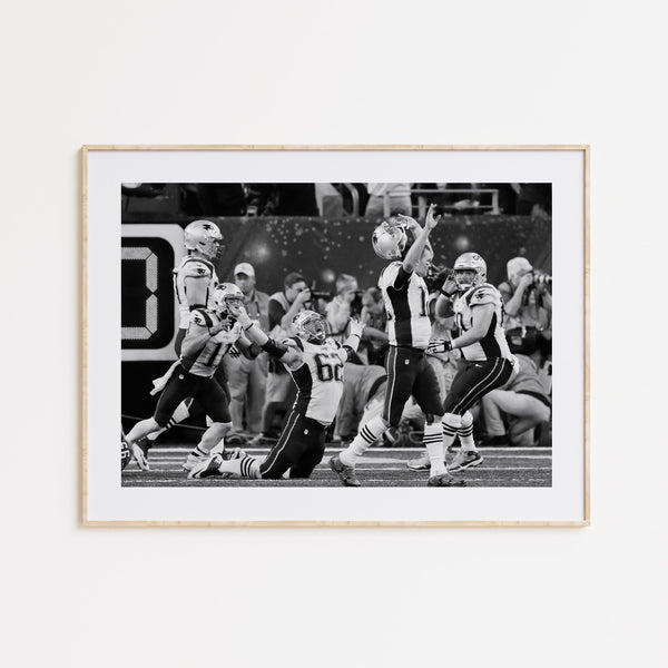 New England Patriots Poster, New England Patriots, Black and White Wall Art,Vintage Wall Art, Photograph Prints, NFL, AFL, Super Bowl Poster 1770205284