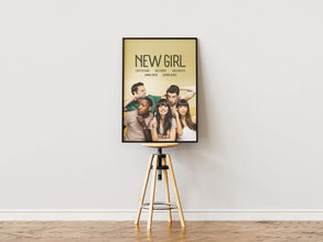 New Girl Poster, TV Series Print, Jessica Day Wall Art, Sitcom Decor, Jake Johnson 4332661360