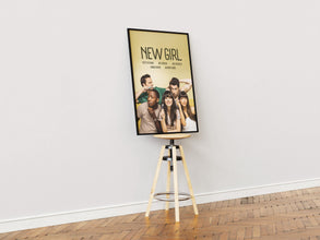 New Girl Poster, TV Series Print, Jessica Day Wall Art, Sitcom Decor, Jake Johnson 4332661360