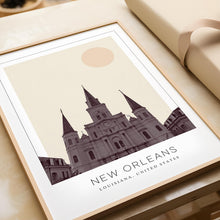 New Orleans Poster Print, New Orleans Travel Poster, New Orleans Minimalistic Wall Art, New Orleans, Louisiana, United States 1868247416