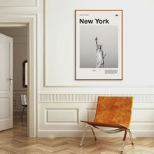 New York City Art Print  New York Poster  New York Wall Art  Mid Century Poster  Travel Print Art  NYC 1579091125