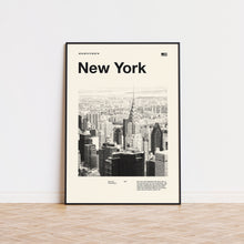 New York City Art Print  New York Poster  New York Wall Art  Mid Century Poster  Travel Print Art  NYC 1574738754