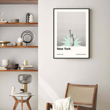 New York City Poster  Minimalist Travel Poster  New York Wall Art  Bauhaus Poster  NYC  Minimalist Travel Poster 1563966293