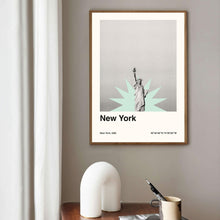 New York City Poster  Minimalist Travel Poster  New York Wall Art  Bauhaus Poster  NYC  Minimalist Travel Poster 1563966293
