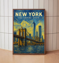 New York City Wall Art, New York Wall Decor, New York Print, NY Skyline, NYC Print, New York Poster, Brooklyn Bridge Poster, nyc Decor