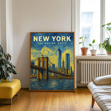 New York City Wall Art, New York Wall Decor, New York Print, NY Skyline, NYC Print, New York Poster, Brooklyn Bridge Poster, nyc Decor