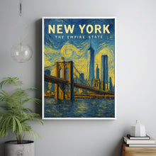 New York City Wall Art, New York Wall Decor, New York Print, NY Skyline, NYC Print, New York Poster, Brooklyn Bridge Poster, nyc Decor