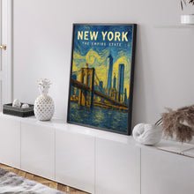 New York City Wall Art, New York Wall Decor, New York Print, NY Skyline, NYC Print, New York Poster, Brooklyn Bridge Poster, nyc Decor