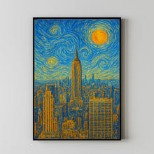 New York Poster Print, New York Travel Poster, New York Minimalistic Wall Art, New York, New York, United States