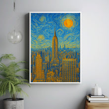 New York Poster Print, New York Travel Poster, New York Minimalistic Wall Art, New York, New York, United States