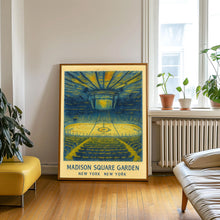New York Rangers NHL  Madison Square Garden  16 x 20 inches  Black and White  Poster  Wall Art