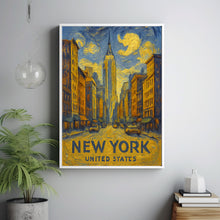 New York Travel Print, New York City Travel Poster, New York Wall Art Travel Poster, Travel Print, Traveler Home Decor