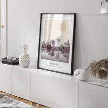 Newark Poster Print, Newark Travel Poster, Newark Minimalistic Wall Art, Newark, New Jersey, United States 1882436637