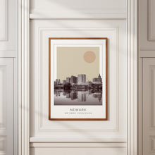 Newark Poster Print, Newark Travel Poster, Newark Minimalistic Wall Art, Newark, New Jersey, United States 1882436637
