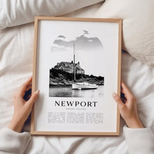 Newport Travel Poster, Newport Print, Newport Wall Art, Travel Print, Rhode Island City Art, Newport Gift, Rhode Island Decor  NA308M 4342095099