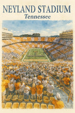 Neyland Stadium Tennessee Watercolor Print  University of Tennessee Wall Art 4410253687