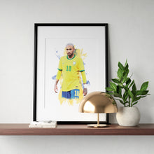 Neymar - Brazil -  Poster -  Print 1499081745