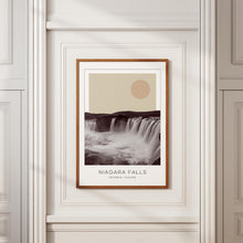 Niagara Falls Poster Print, Niagara Falls Travel Poster, Niagara Falls Minimalistic Wall Art, Niagara Falls, Ontario, Canada 1882437489