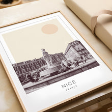 Nice Poster Print, Nice Travel Poster, Nice Minimalistic Wall Art, Nice, France 1868247436