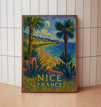 Nice Travel Print - France, Nice Poster, France Poster, Travel Wall Art, France Print, poster, France, Europe, Nice, French, South France