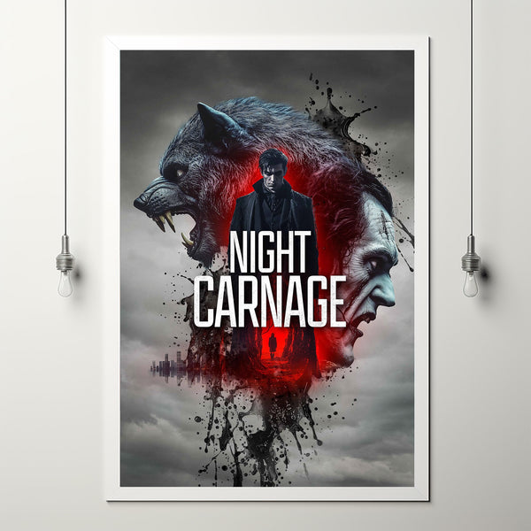 Night Carnage 2025 Poster Art Print Movie Posters TV Posters Gift for Movie lovers