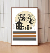 Night of the Living Dead, Movie Poster, Horror Film, Classic Zombie Film, Vintage Movie Art