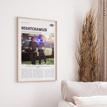 Nightcrawler, Dan Gilroy, Retro Movie Poster, Custom Movie Poster 4421167828
