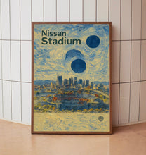 Nissan Stadium Poster, Titans Poster, Minimalist, Helvetica, Mid-Century Modern, Football Art, Football Stadium Poster, Tennessee Titans