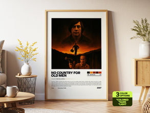 No Country For Old Men Poster, Retro Movie, Print Art, Digital Download, Javier Bardem 4394846321