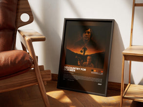 No Country For Old Men Poster, Retro Movie, Print Art, Digital Download, Javier Bardem 4394846321