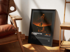 No Country For Old Men Poster, Retro Movie, Print Art, Digital Download, Javier Bardem 4394846321
