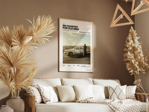 No Country for Old Men Poster, Alternative Movie Art, Coen Brothers Film Print, Neo-Western Thriller Decor,  Cinematic Room Decor 1867592884