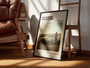 No Country for Old Men Poster, Alternative Movie Art, Coen Brothers Film Print, Neo-Western Thriller Decor,  Cinematic Room Decor 1867592884