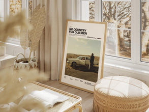 No Country for Old Men Poster, Alternative Movie Art, Coen Brothers Film Print, Neo-Western Thriller Decor,  Cinematic Room Decor 1867592884