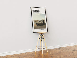No Country for Old Men Poster, Alternative Movie Art, Coen Brothers Film Print, Neo-Western Thriller Decor,  Cinematic Room Decor 1867592884
