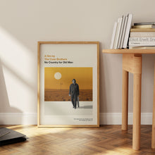 No Country for Old Men Print Retro Mid-Century Modern Movie Poster 1170996427