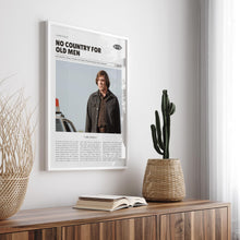 No Country for Old Men, Coen's, Retro Movie Poster, Custom Movie Poster 4421171688