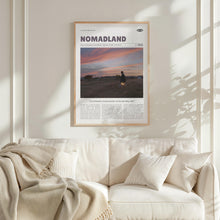 Nomadland, Chloé Zhao, Retro Movie Poster, Custom Movie Poster Print 4421169002