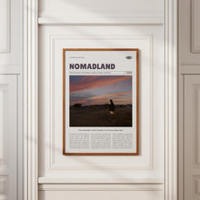 Nomadland, Chloé Zhao, Retro Movie Poster, Custom Movie Poster Print 4421169002