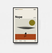 Nope - Jordan Peele Movie Poster, Nope Poster, Film Poster, Midcentury Art, Minimalist Art, Retro Poster, Vintage Poster, Home Decor 1797084716